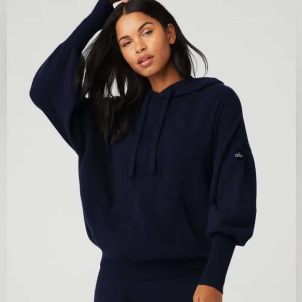 Alo Yoga Cashmere Jet Set Hoodie XS